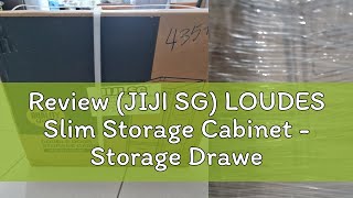 Review JIJI SG LOUDES Slim Storage Cabinet  Storage Drawer  MultiPurpose  Shelves  Cabinet [upl. by Anilah388]