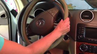 Bling steering wheel cover demonstration [upl. by Canice]