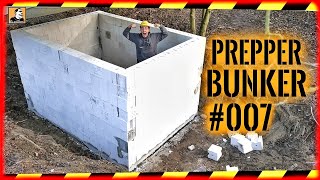 🔥 PREPPER BUNKER 007  Fast FERTIG  TÜR VERGESSEN  Die WÄNDE stehen  Survival Mattin 🔥 [upl. by Marquita]