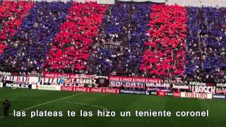 coro San Lorenzo l Vos no sos el gran campeón letra lyrics testo [upl. by Yeliac]