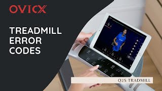 Fixing Treadmill Error Codes  Treadmill Maintenance  OVICX Q2S [upl. by Nosduj]