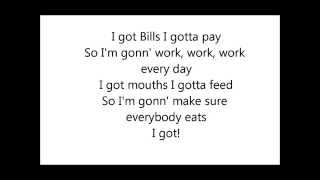 Lunchmoney Lewis Bills Lyrics [upl. by Ysnil]