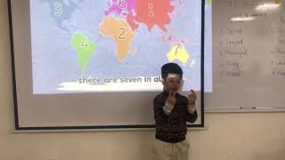 7 continents song  Minh Khoi  2a1 [upl. by Ehcropal]