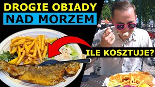 BARDZO DROGIE JEDZENIE W MIELNIE  ILE KOSZTUJE OBIAD NAD MORZEM [upl. by Columbine306]