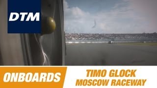 Onboard Timo Glock BMW M3 DTM  DTM Race Moscow Raceway [upl. by Suiluj]