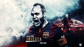 Andres Iniesta  Tribute To A Legend [upl. by Darren360]