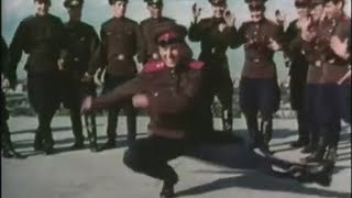 Soviet Army Dancing to Hard Bass REMASTERED HD [upl. by Mushro]