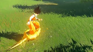 Zelda Breath of the Wild  Goku meets Hyrule [upl. by Akoek]