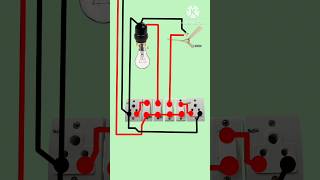 electrical fan and बल्ब wiring sorts shortsfeed shortvideo youtubeshorts [upl. by Nohsad467]