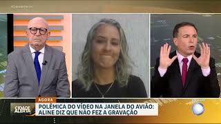 Mãe da criança envolvida na polêmica do assento do avião fala com Reinaldo Gottino [upl. by Retsek430]