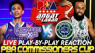 🔴LIVE PBA CONVERGE vs TERRAFIRMA │ PBA COMMISIONERS CUP PlaybyPlay Reaction amp Scoreboard [upl. by Ehman120]