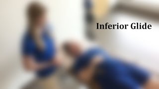 Joint Mobilization Inferior Glide [upl. by Tigges]