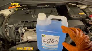 Mercedes B class 2013 w246 screen wash top up [upl. by Ode]