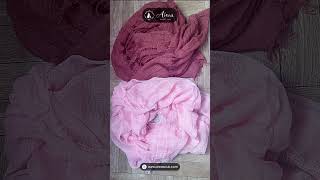 Crinkle fold flow Your style redefined  Crinkle Cotton Hijabs [upl. by Iaras819]