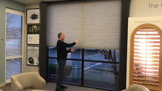 Cordless Cellular Shades For Large Windows Norman Window Fashions [upl. by Maharg]