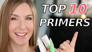 BEST FACE PRIMER for Mature Skin  Top 10 for All Skin Types  2020 [upl. by Cock]