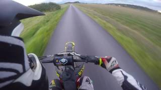 RMZ 250 top speed and acceleration gps [upl. by Heindrick]