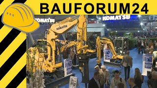 Komatsu PC2008 Hybrid  Inside Cab amp Walkaround bauma Report [upl. by Kolb]