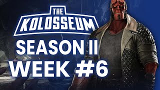 The Kolosseum Season II Week 06 Injustice 2 Top 8 [upl. by Baler982]