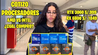 PROCESADOR INTEL VS AMD ¿CUAL COMPRAR  COTIZO TARJETA GRÁFICAS [upl. by Suiravat]