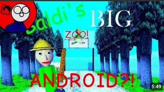 ZOO  Baldis Big Zoo Android [upl. by Rothenberg]