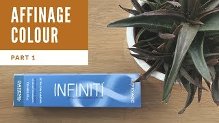 Affinage colour Part1 i look at four tips to applying colourhair tutorial [upl. by Pascia892]