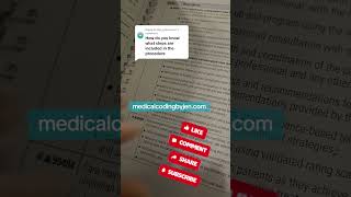 How do you know what is inside CPT code descriptions cpcexamtips medicalcoding medicalcoder [upl. by Elvah]