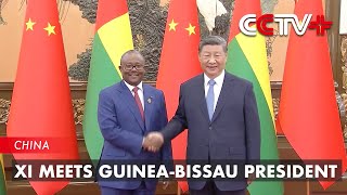 Xi Meets Guinea Bissau President [upl. by Butte]