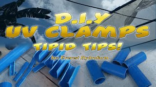 DIY UV Clips Clamps  Tipid Tips in Hydroponics  NFT [upl. by Yhpos]