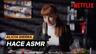 ASMR con la inspectora ALICIA SIERRA  La Casa de Papel  Netflix España [upl. by Hsreh]