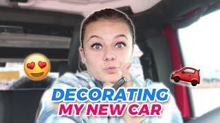 DECORATING MY CAR  KESLEY JADE LEROY [upl. by Ylluz944]