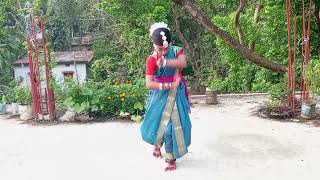 Mono Mor Megher Sangi Dance Cover  Rabindra Dance  Aradha dance channel [upl. by Esereht432]