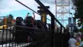 Top Thrill Dragster Emergency stop [upl. by Ilatan]