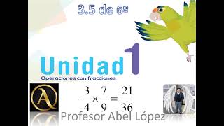 6° u1 contenido 35 profe Abel Lopez ESMATE [upl. by Pellikka]