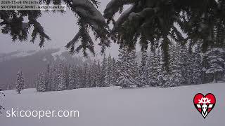 Ski Cooper Ridgeview Cam  LIVE webcam [upl. by Ralyks]