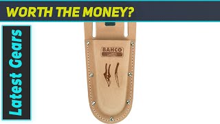 Bahco ProfH Leather Holster The Best Tool Holder for Pruners and Saws [upl. by Nosrac]