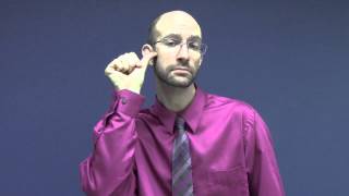 ASL Vocabulary  Past Tense [upl. by Fogel]