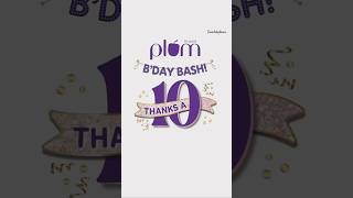 Plum 10th bday🥳🫶🏻 plumgoodness trendingshorts beautyblog asmr beauty review skincare [upl. by Frantz]