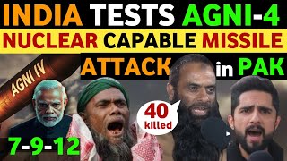 INDIAS AGNI1V MISSLE TEST MESSAGE FOR PAKISTAN  PAK PUBLIC REACTION ON INDIA REAL ENTERTAINMENT [upl. by Ellerahs]