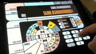 LCARS Calculator for iPad [upl. by Odnolor]