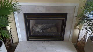 GAS FIREPLACE INSERT PILOT NOT STAYING ON [upl. by Ivor456]