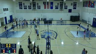 Trinity Valley School vs St Stephens Episcopal School Mens Varsity Volleyball [upl. by Zetrom]