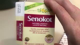 Senokot  Natural Laxative  Review [upl. by Gilpin223]