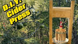 DIY Cider Press Fruit Press [upl. by Peirsen]