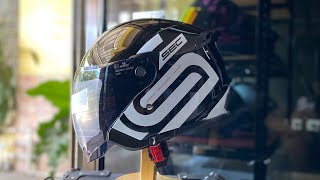 Sec Mist  bagong Half Face Helmet Ng Sec  viral fyp sec review [upl. by Burnard]