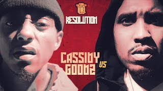 CASSIDY VS GOODZ RAP BATTLE  URLTV [upl. by Yenoh]