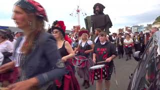 Hastings Pirate Day Procession 2024 ☠️ [upl. by Ishmael]