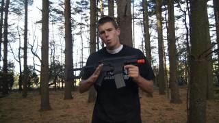 ARES Amoeba SClass CQB M4 Airsoft Gun Review [upl. by Llednohs354]