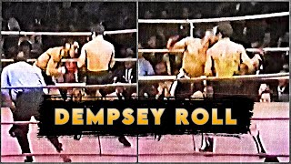 Dempsey Roll in real life Jack Dempsey Takeshi Fuji Mike Tyson [upl. by Gurolinick]