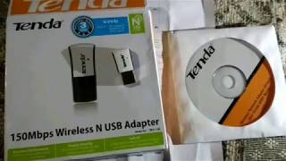 Tenda W311M USB Wifi Adapter Supported Solid 60336150Globalsat888Pagaria Many More Settop Box [upl. by Barkley]